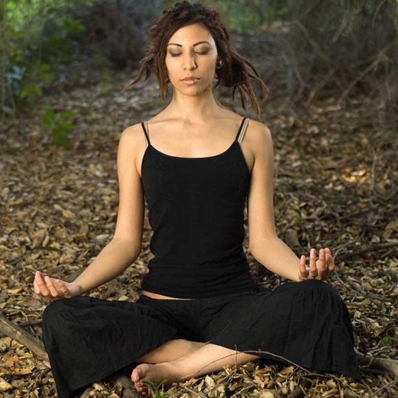 Boutique Pants - Super Comfy Lounging Black Basic Palazzo Pants